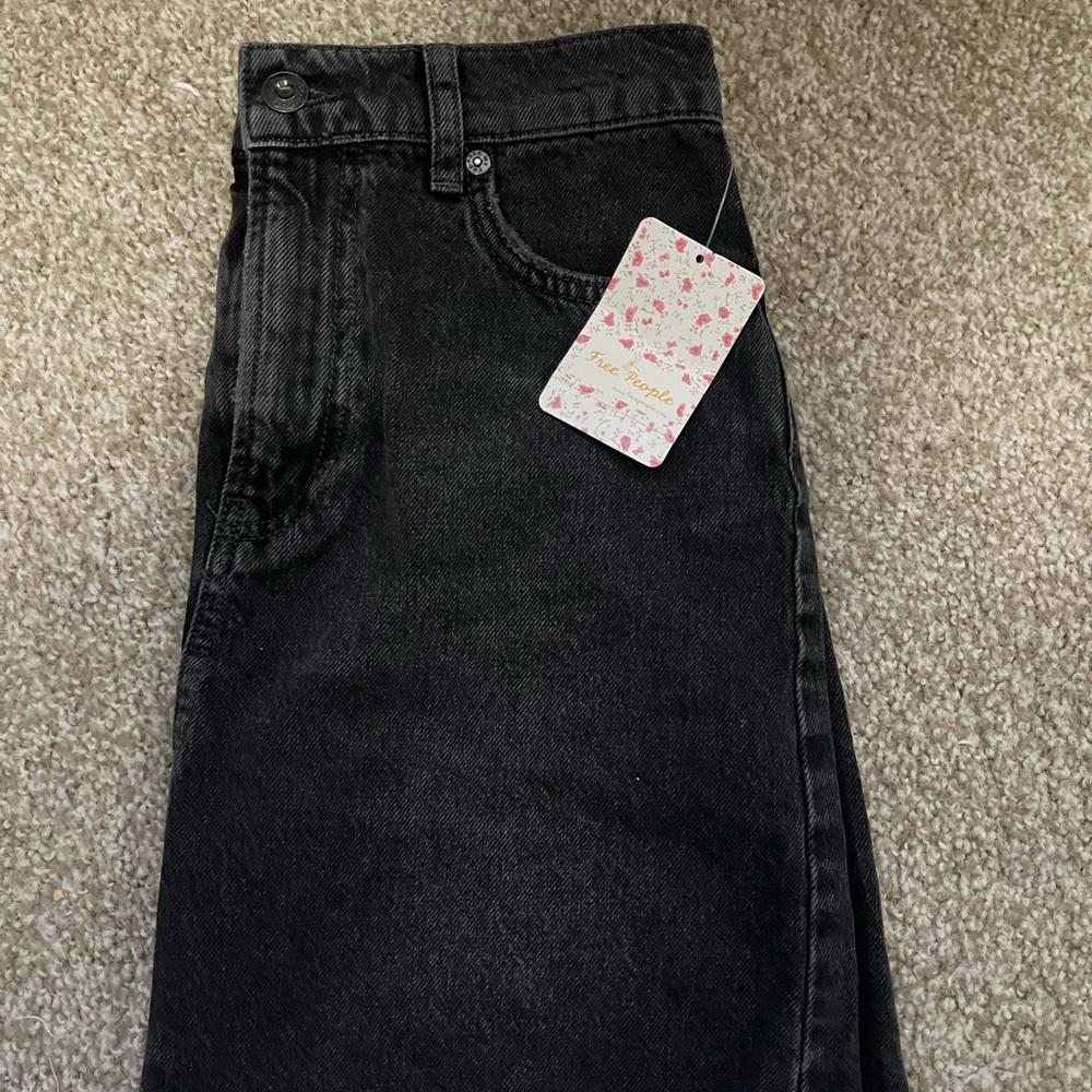 Free people black skirt